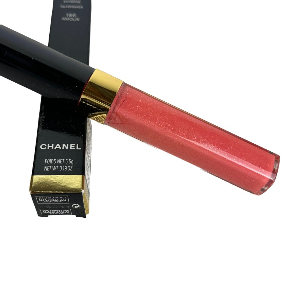 NIB! Rare Chanel Brillant Extreme Glossimer In Color #166 Amour.